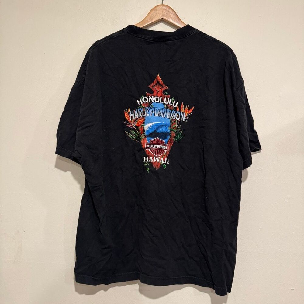Vintage Harley Davidson Mens Hawaii Honolulu Size XL - Picture 3 of 4